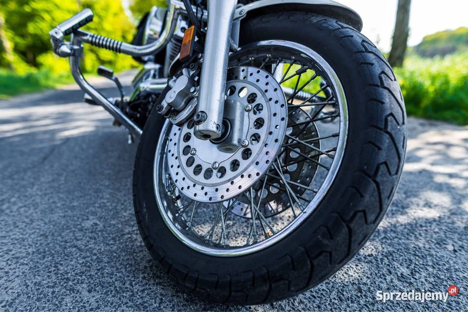 Yamaha Drag Star 1100 Custom wydech cobra wał Kardana warmińsko-mazurskie Susz