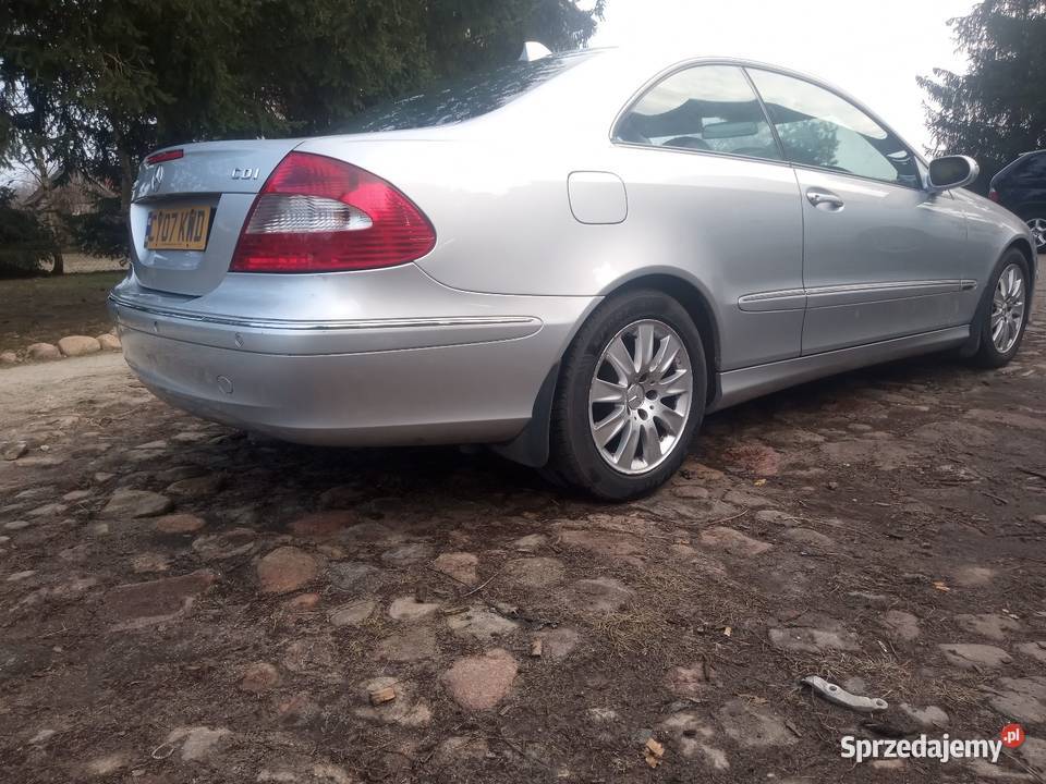 Mercedes CLK w209 22CDI automat Anglik Rok produkcji 2007 Ostrołęka