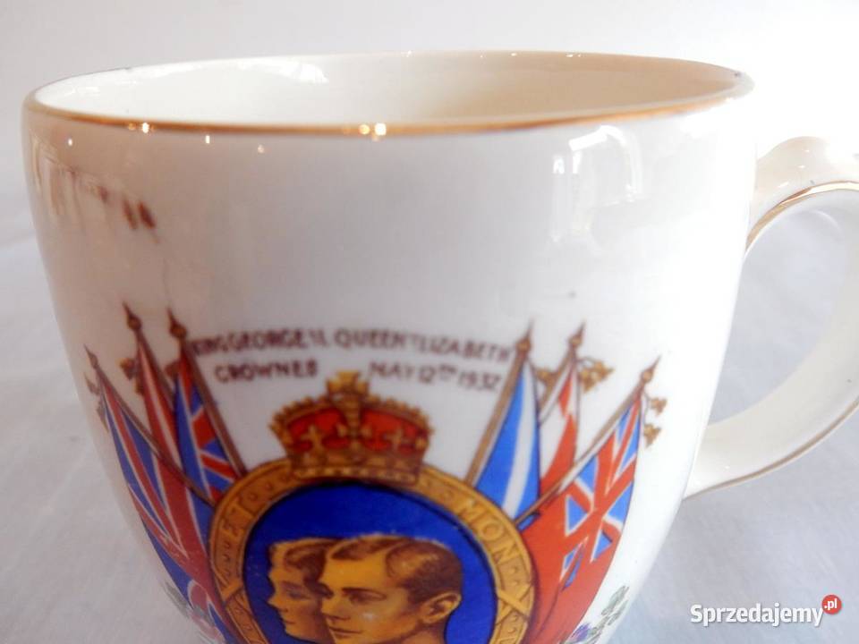 KRÓL GEORGE VI 1937 Tata Królowej Elżbiety II Piła