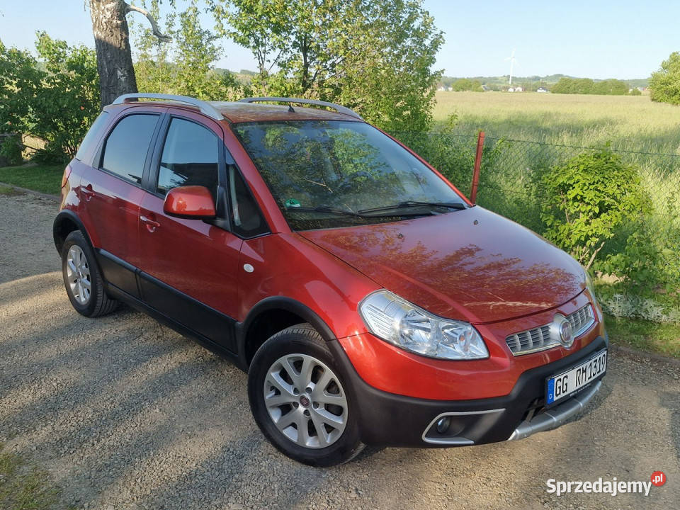 Fiat Sedici 16 benz 4x4 dynamic klimatronik grz manualna podkarpackie Rymanów