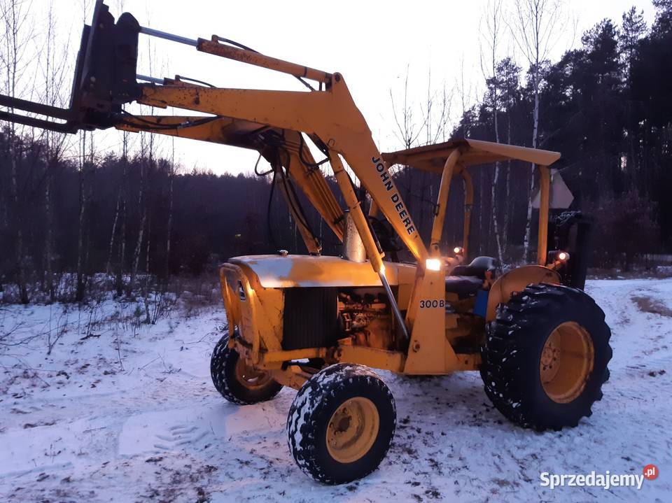 Ładowarka kołowa rolnicza John Deere ładowacz Suchożebry