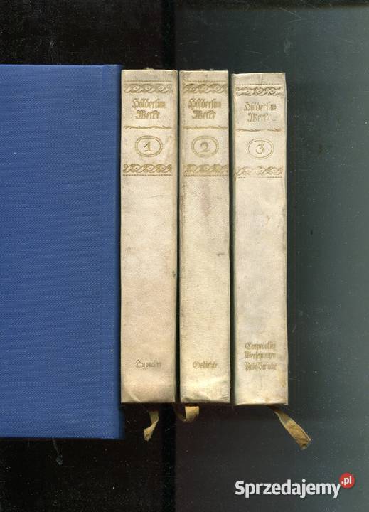 Gesammelte Werte 13 Friedrich Holderlin Szczecin sprzedam