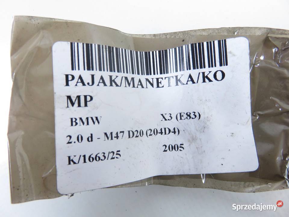 PRZEŁĄCZNIK ZESPOLONY BMW X3 E83 8377488 8376443