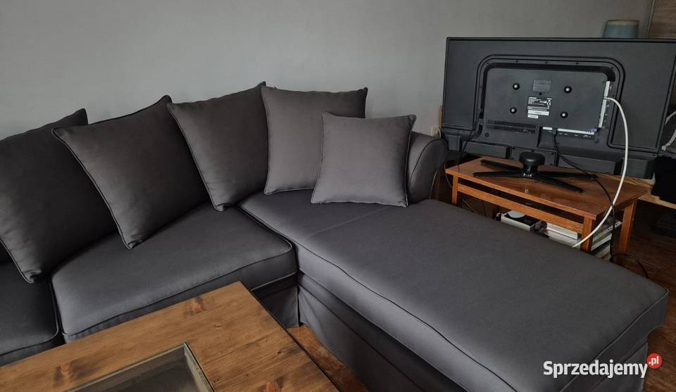 Kanapa narożnik sofa wypoczynek łóżko pracownia tkanina Koszalin