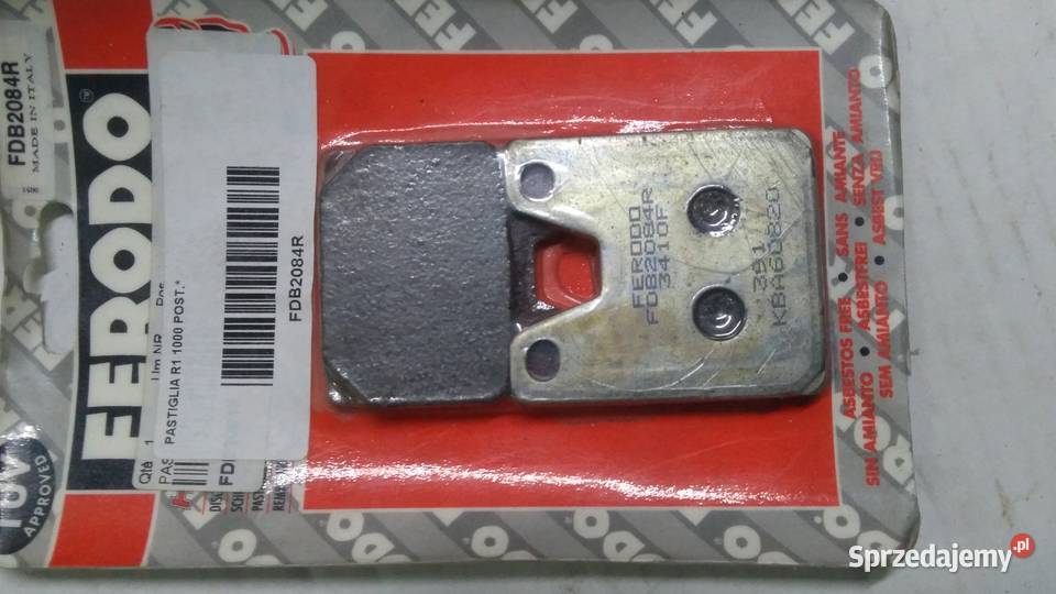 Klocki hamulcowe tył tylne Ferodo Yamaha YZF 750