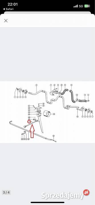 Dźwignia aktywnego wytrząsacza Claas Lexion nieuszkodzony Namysłów