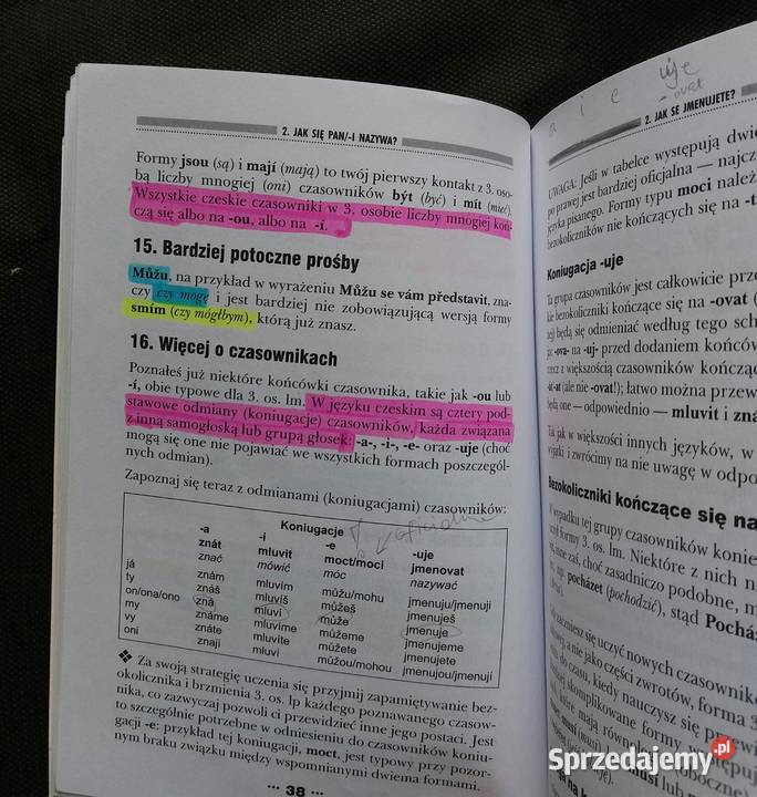 Gramatyka francuska młodzieży i Czeski Olkusz sprzedam