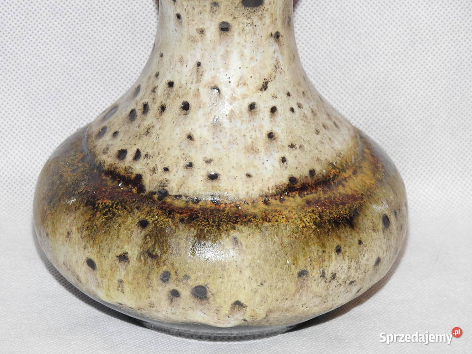 Śliczny stary ceramiczny wazonik niemiecki Inowrocław
