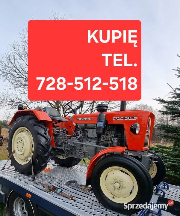 Ciągnik Ursus C330M 19901992 ORYGINAŁ Białystok sprzedam