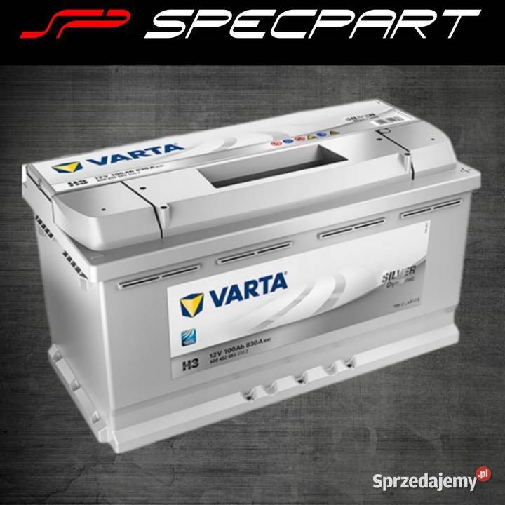 Akumulator VARTA Silver Dynamic H3 100Ah 830A EN Łódź
