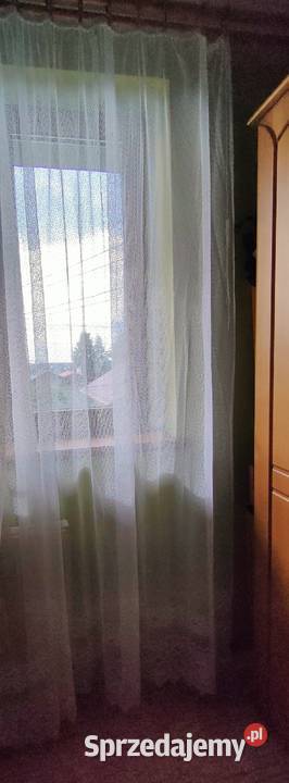 Firanka biała 240 x 400stan Bielsko-Biała