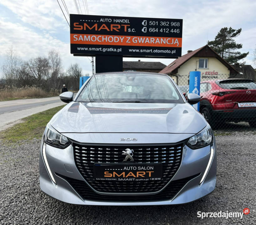 Peugeot 208 Salon Bezwypadek Serwisowany FV 23 serwisowany w ASO Rydułtowy