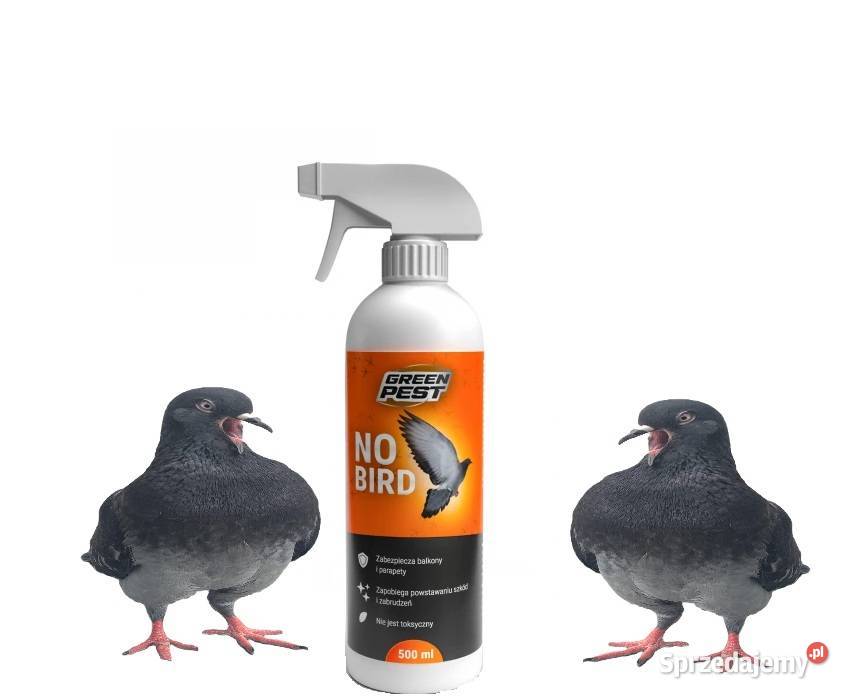 Skuteczny SPRAY na gołębie i ptaki No Bird Częstochowa