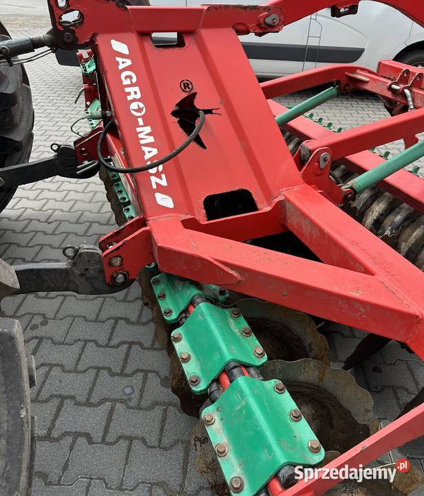 Agregat talerzowy AGROMASZ z hydropakiem 3m Pleszew