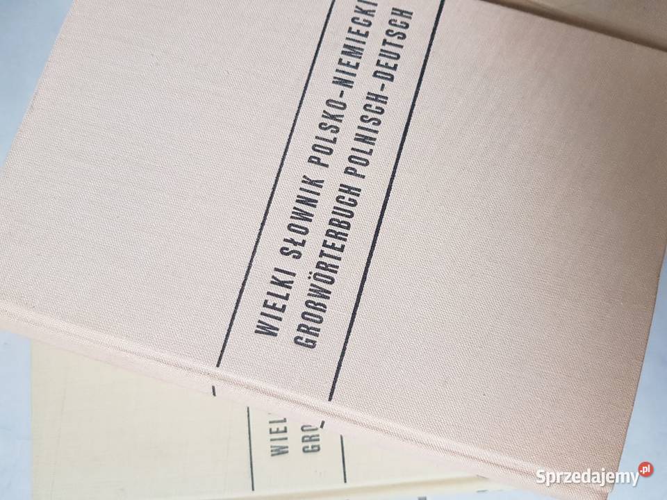 wielki słownik polsko niemiecki mniemiecko Książki do nauki języka obcego Kielce