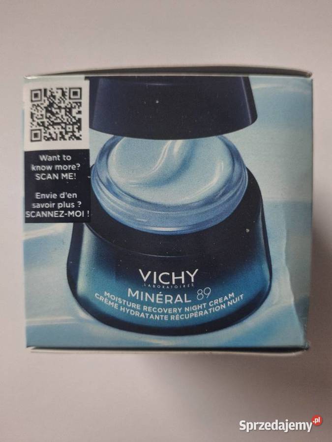 Krem do twarzy na noc Vichy Minerał 89 Moisture małopolskie Kraków