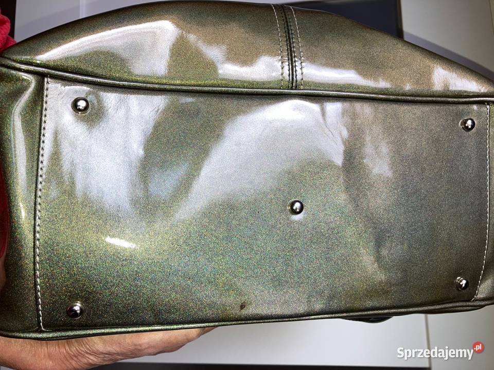 Duża piękna skórzana torebka Sagan polska podkarpackie