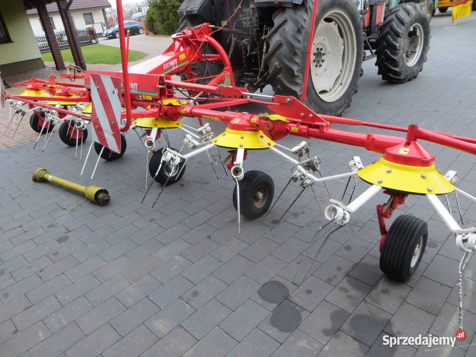 Przetrząsacz Przetrząsarka Pottinger EuroHIT 69N wielkopolskie Cielcza