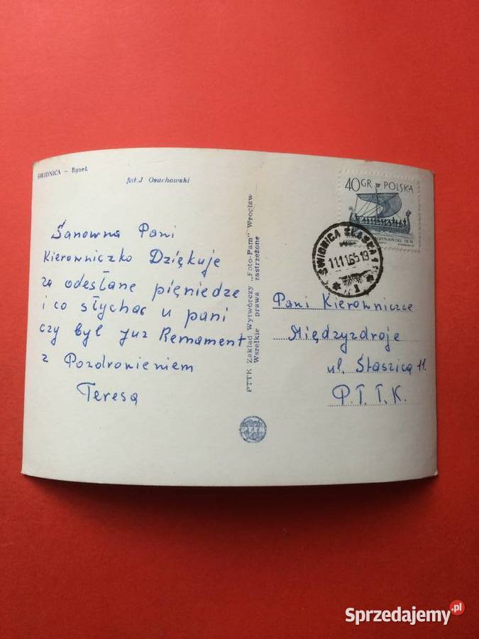2401 Widokówka Świdnica zachodniopomorskie Szczecin
