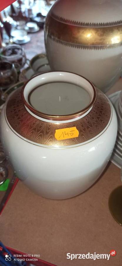 Wazon Edelstein z porcelany w kolorze ecru
Ze Gdańsk sprzedam