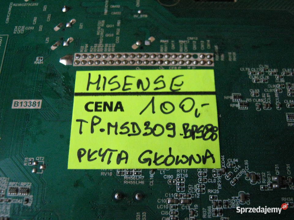 HISENSE TPMSD 309 BPS 88 PŁYTA GŁÓWNA małopolskie Nowy Sącz
