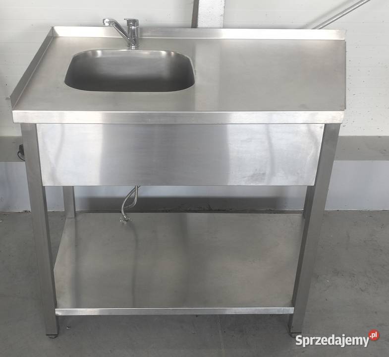 Zlew gastronomiczny ze stali nierdzewnej