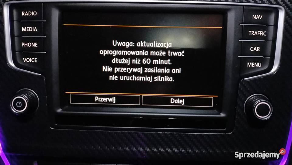 VW GOLF 7 PASSAT Car Play Android Auto App Akcesoria samochodowe łódzkie Łódź