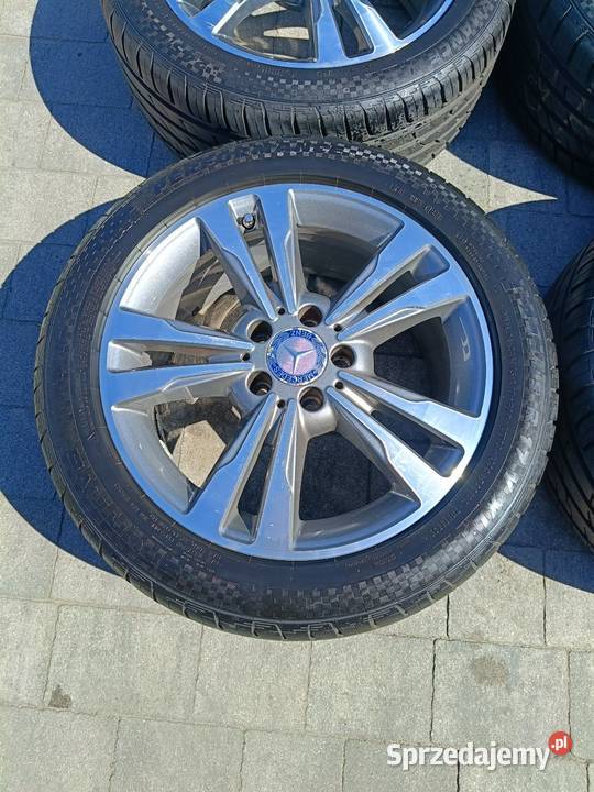 Alufelgi Mercedes 17 ET48 nowe opony Gronowo Górne