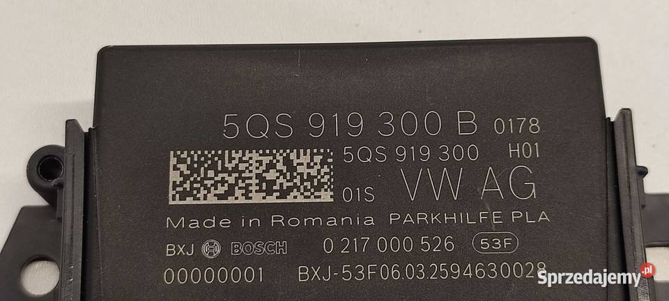 VW TAYRON MODUŁ PARKOWANIA PDC 5QS919300B