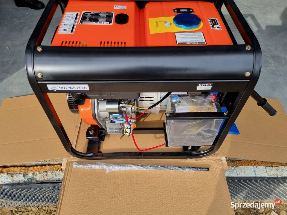 Agregat prądotwórczy 55kW VGLER generator prądu Jasło