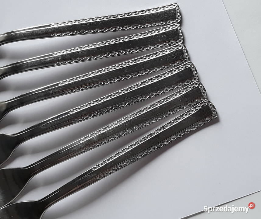 Widelce obiadowe 1 CAVALIER Gerlach sztućce PRL