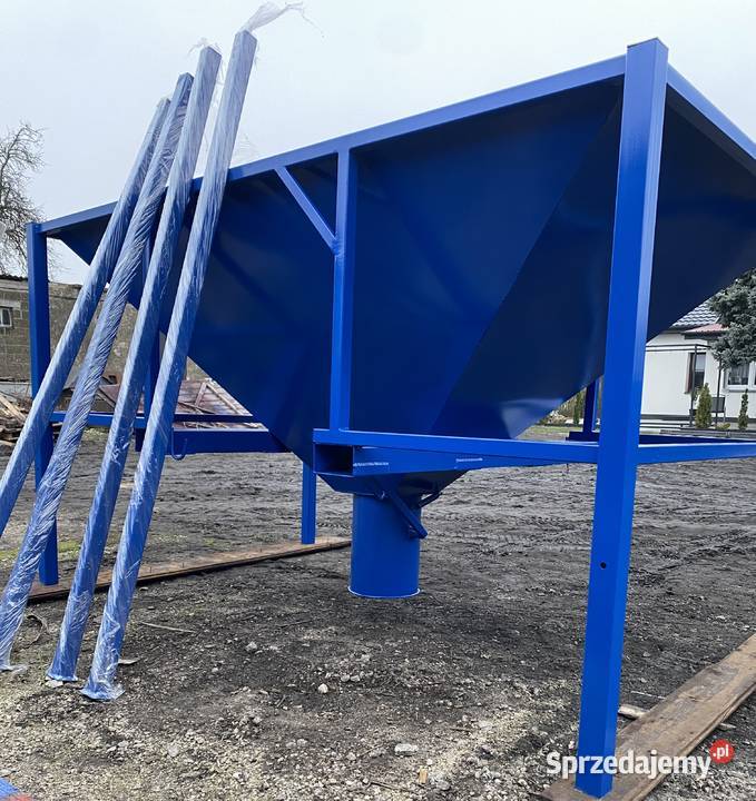 Kosz zasypowy paczkarka Bufor przyjęciowy do big Magazynowanie Biznes i Przemysł Niedrzew Pierwszy sprzedam