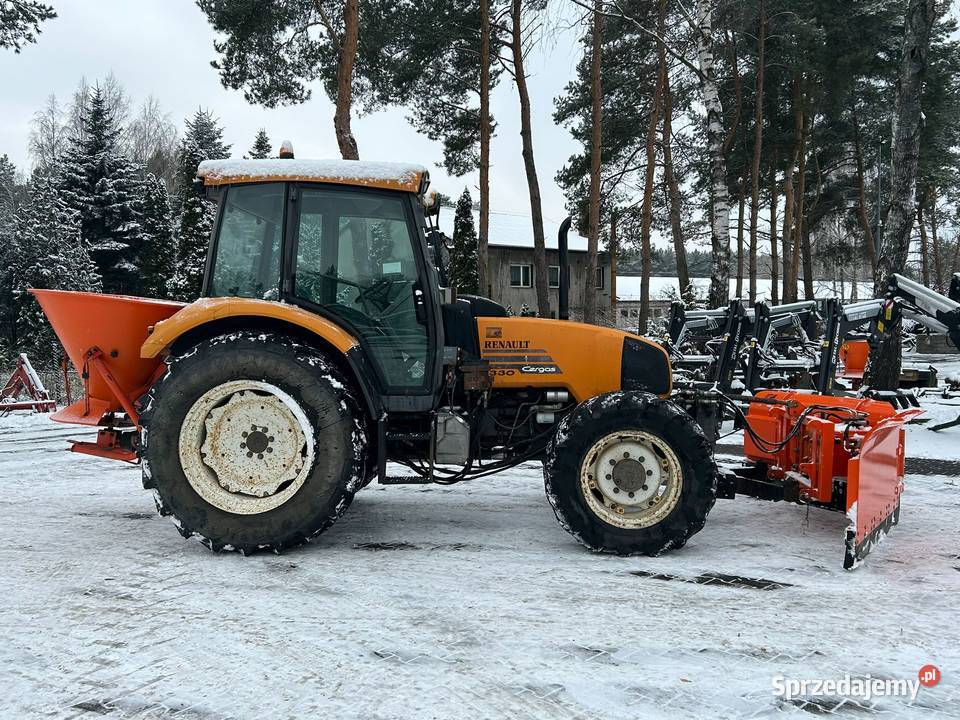 Renault Cergos 330 Tuz Pług do śniegu piaskarka Napęd 4x4