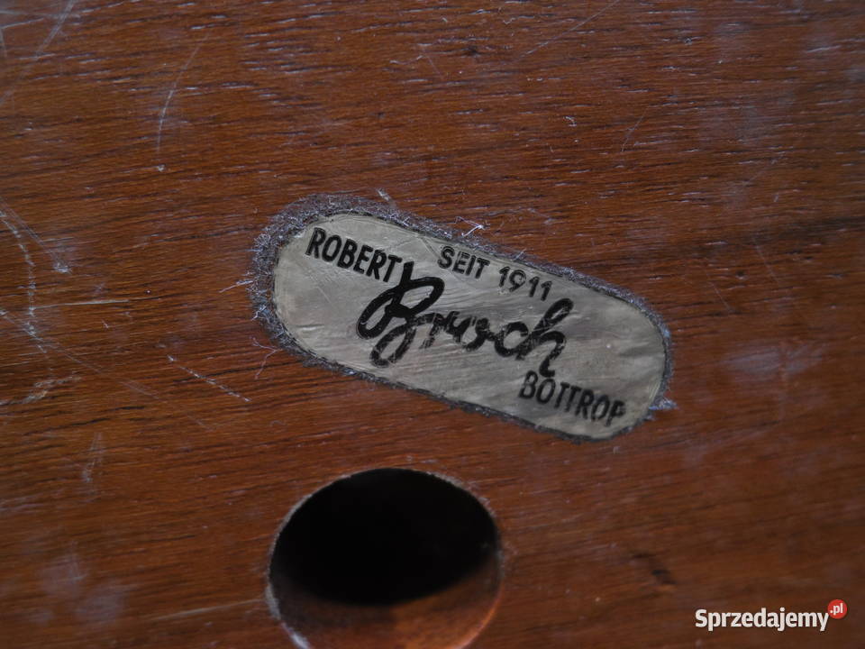 Świecznik Drewniany Robert Busch Rękodzieło Antyki, Sztuka, Kolekcje Raszków sprzedam