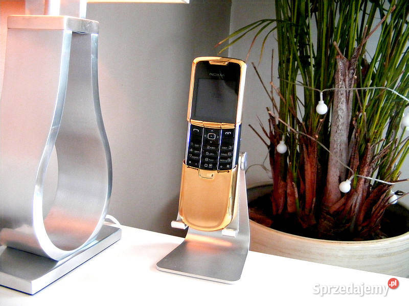 Telefon Nokia 8800 Gold 24k ochrona rozmów