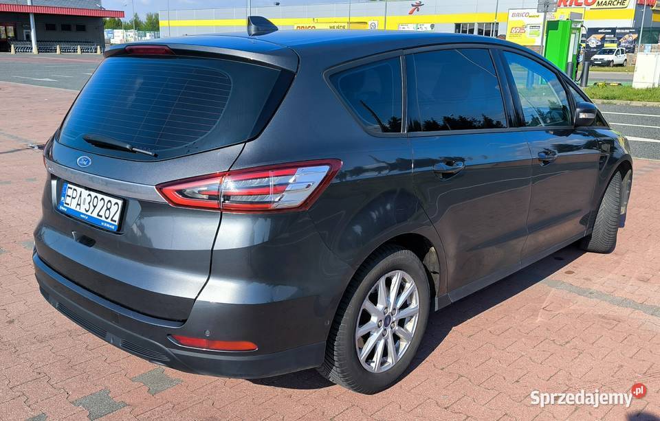 Ładny krajowy Ford S z 2020r automat 7 miejsc Konstantynów Łódzki