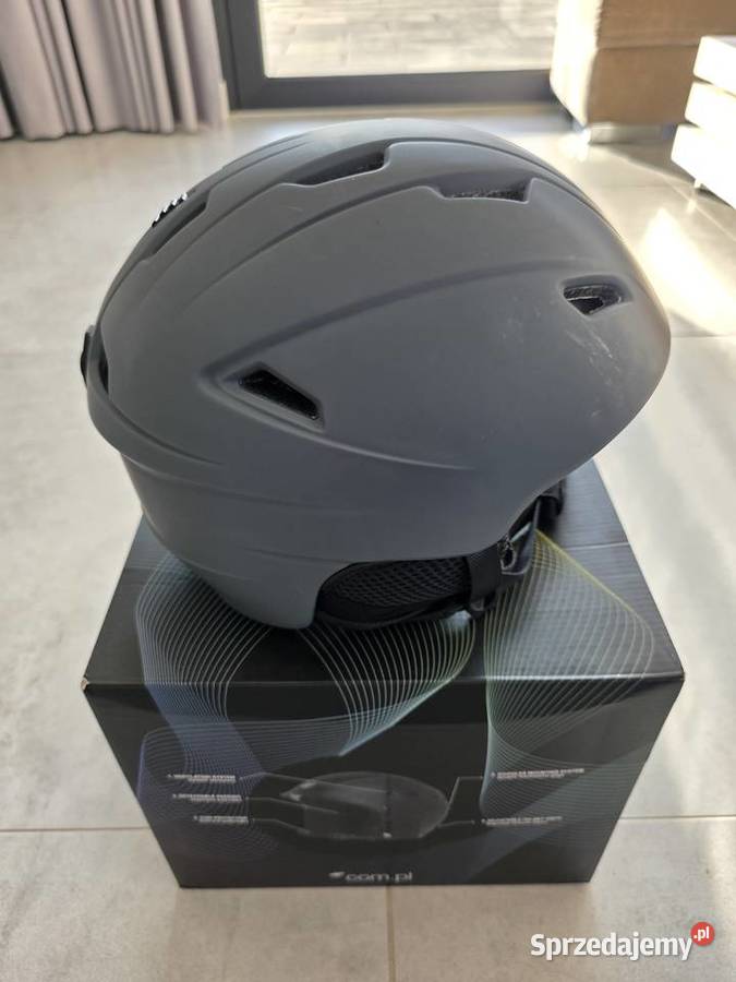 Kask narciarski 4F szary rozmiar LXL 5862 Narty