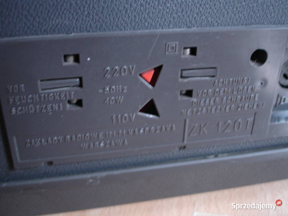 Magnetofon szpulowy UNITRA ZK120T Audio lubuskie Zielona Góra sprzedam