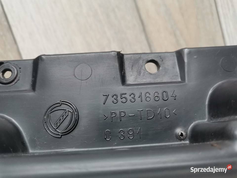 FIAT PANDA II KRATKA ZDERZAKA PRZÓD 735316604 Międzychód