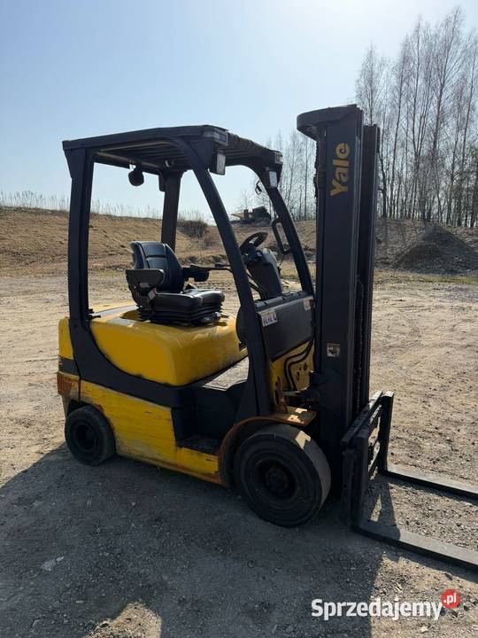 Wózek widłowy Yale GLP20 DIESEL triplex przesuw Kraśnik