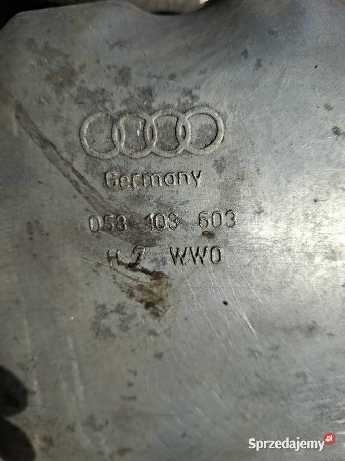 Miska olejowa 058103603 Audi 27 benzyna biturbo łódzkie Kamocin
