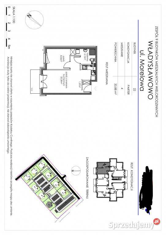 Wladek Apartament 2pok Bezpośrednio własność Władysławowo