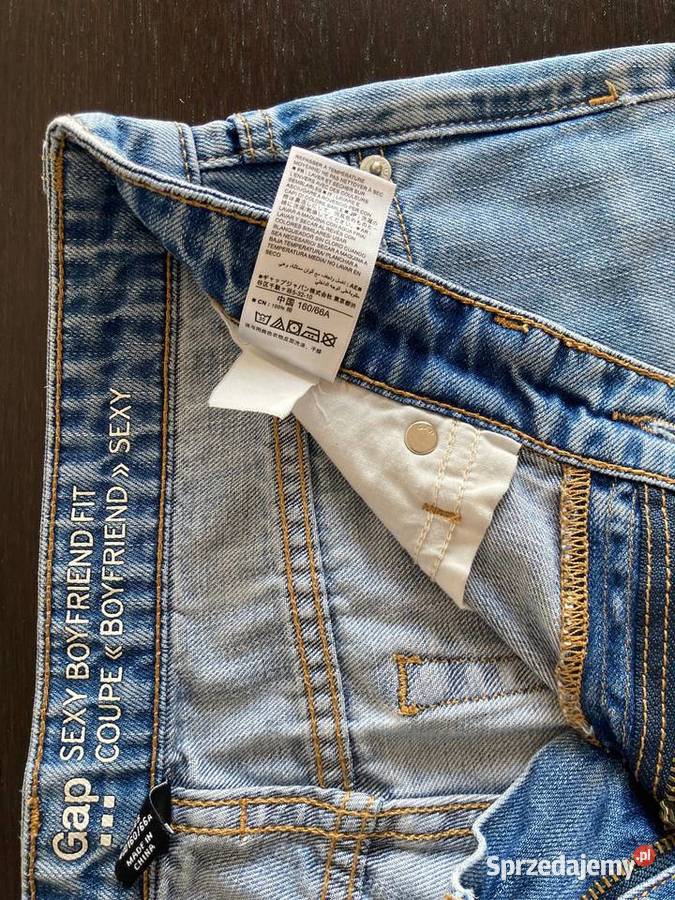 Spodnie damskie jeansy Gap Sexy Boyfriend Fit Spodnie Elbląg