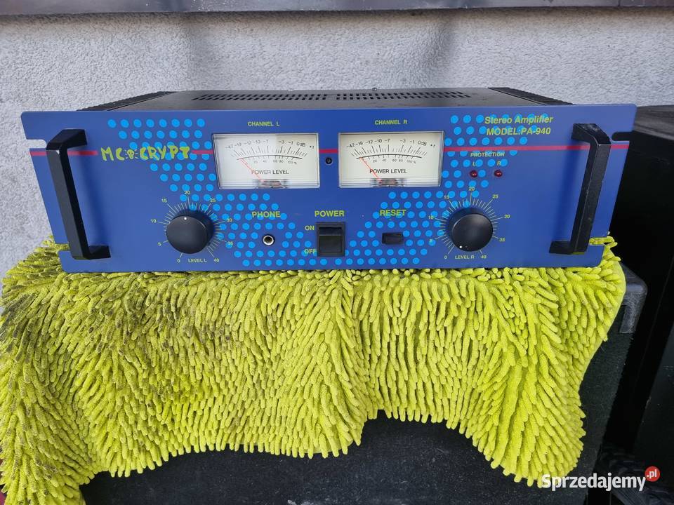 końcówka mocy mc crypt pa940