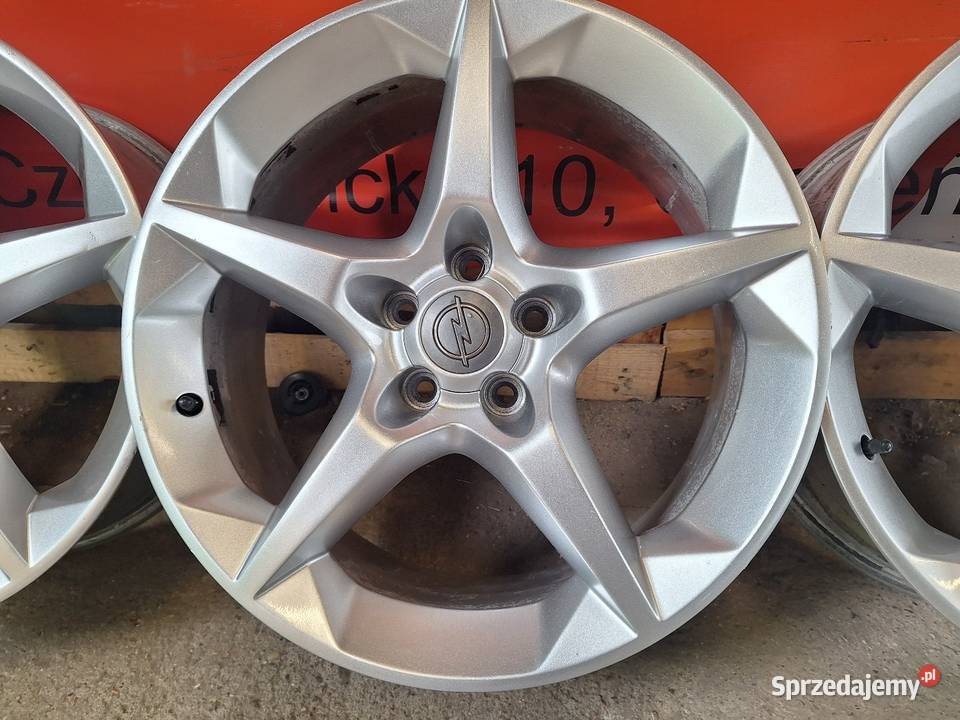Alufelgi 5x110 18 ET37 Opel Astra H Meriva Samochodowe kujawsko-pomorskie Choceń