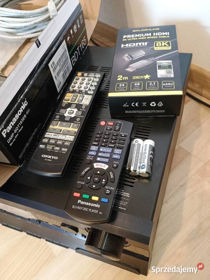 Blurey Panasonic Amplituner Onkyo Lubartów