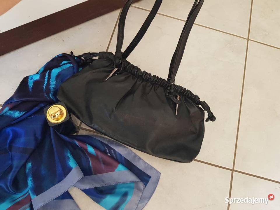 Torba na ramię do ręki skórkowa skórzana