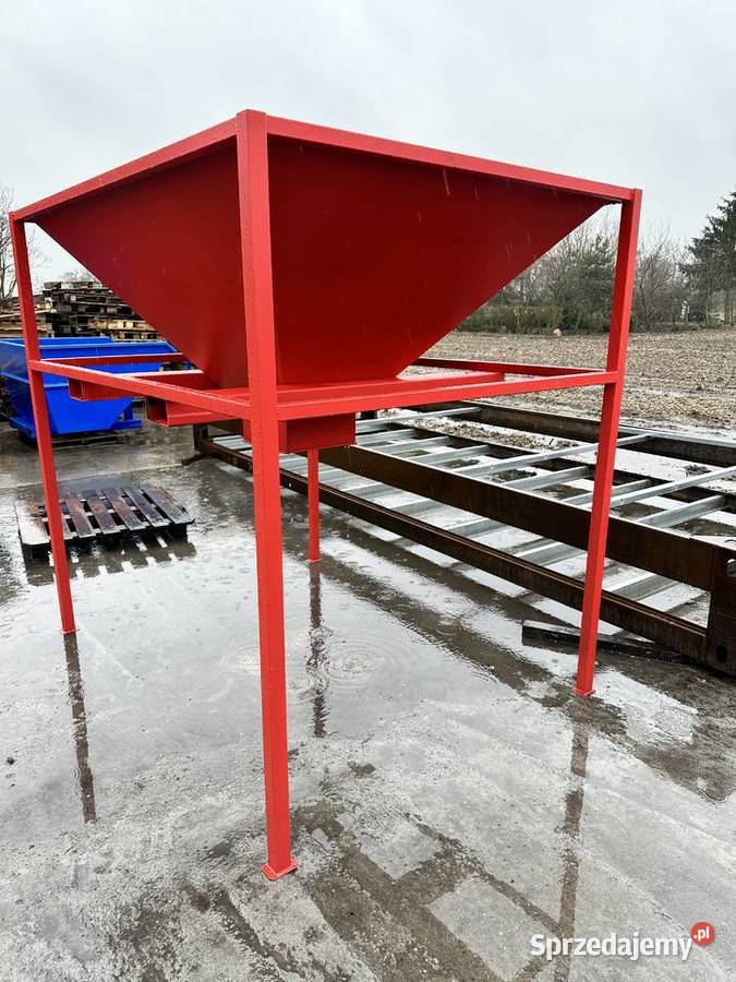 Zasobnik kosz zasypowy bufor 14 m3 łódzkie Łanięta