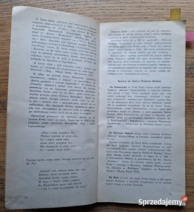 Turystyczne spotkania z przyrodą Julian Zinkow Kraków
