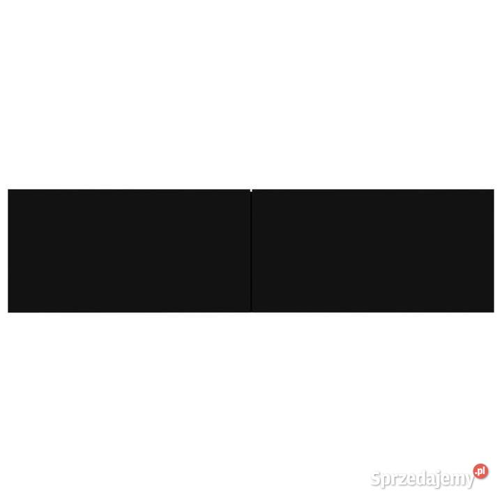 Szafka TV czarna 120x30x30 materiał Warszawa